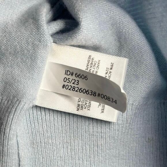 Express Ice Blue Collared Sweater Size XL - Picture 3 of 3